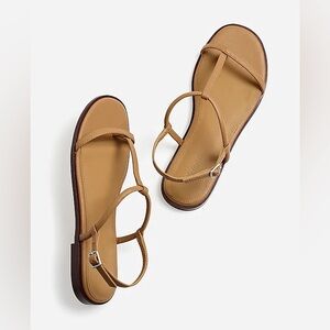 Madewell- The Bev T-Strap Thong Sandal